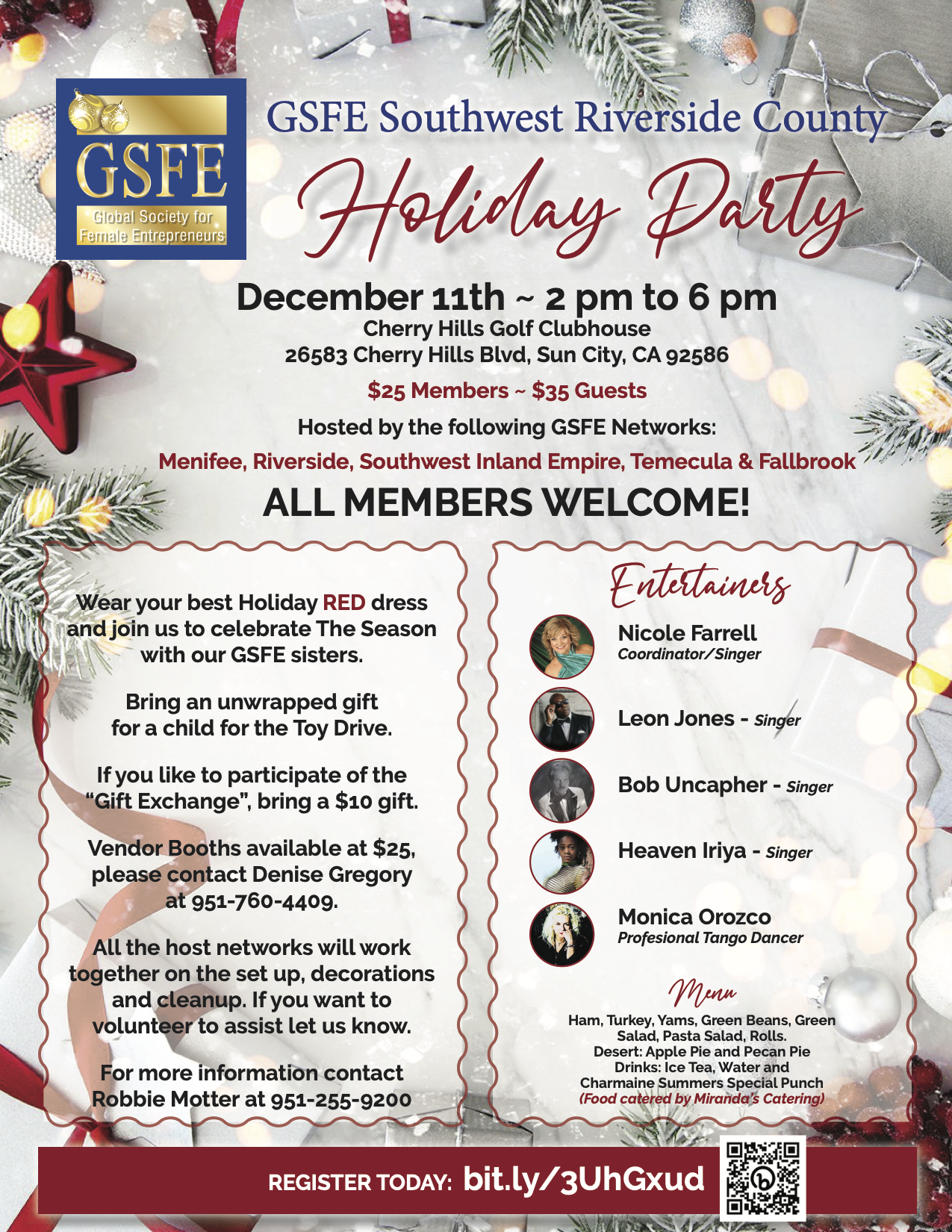 GSFE Riverside County-Holiday Party